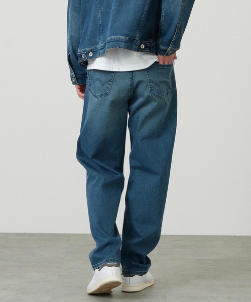 EDWIN(エドウィン)の「EDWIN エドウィン ジャージーズ ルーズテーパード ジーンズ デニムパンツ ストレッチ(デニムパンツ・メンズ・インディゴブルー/ブルー/ダークインディゴブルー・SMALL/MEDIUM/LARGE/X-LARGE)」の18枚目の写真