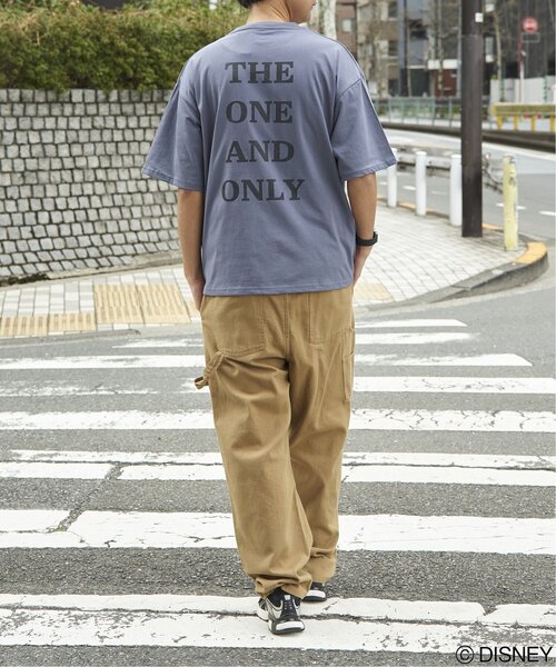 MICKEY MOUSE(ミッキーマウス)の「Mickey Mouse ミッキーマウス USED風フェイスプリントTシャツ(Tシャツ/カットソー・メンズ・ブラック/アイボリー/イエロー/ダークブルー・M/L/LL)」の18枚目の写真