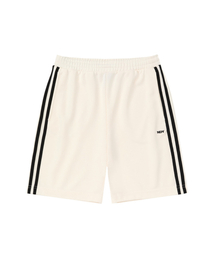 NDY（エヌディーワイ）の「クラシックNYトラックハーフパンツクリーム（スウェットパンツ）」