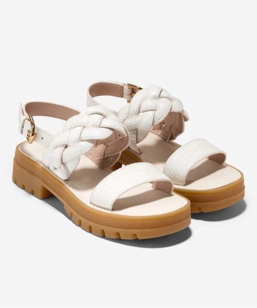 COLE HAAN(コールハーン)の「クレシダ ラグ サンダル womens(サンダル・レディース・ホワイト・5.5/6.5/7/7.5/8/5/6)」の3枚目の写真