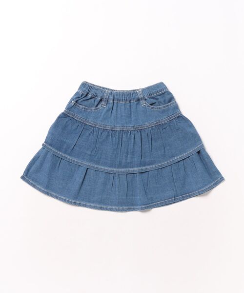 HAKKA KIDS（ハッカキッズ）の「ストレッチデニムスカート（デニムスカート・キッズ・ブラック/ネイビー・120cm/130cm/100cm/110cm）」の5枚目の写真