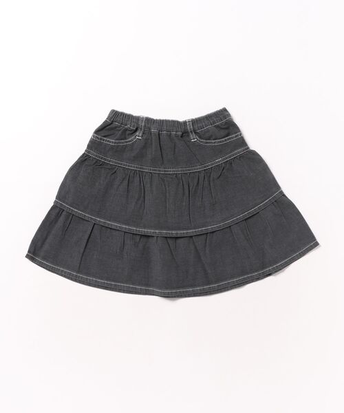 HAKKA KIDS（ハッカキッズ）の「ストレッチデニムスカート（デニムスカート・キッズ・ブラック/ネイビー・120cm/130cm/100cm/110cm）」の4枚目の写真