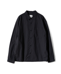 HORLISUN（ホーリーサン）の「Ripple Typewriter Shirt Jacket Charcoal（シャツ/ブラウス）」