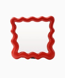 Ein（アイン）の「Ein/【ウェーブフレーム】卓上スタンドミラー / ニュアンスデザイン・韓国インテリア（ミラー）」