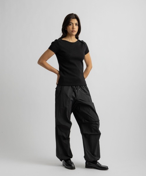 Saturdays NYC(サタデーズ ニューヨークシティ )の「Masa Cargo Pant(カーゴパンツ・レディース・ベージュ/ワイン/ブラック・M/S)」の9枚目の写真