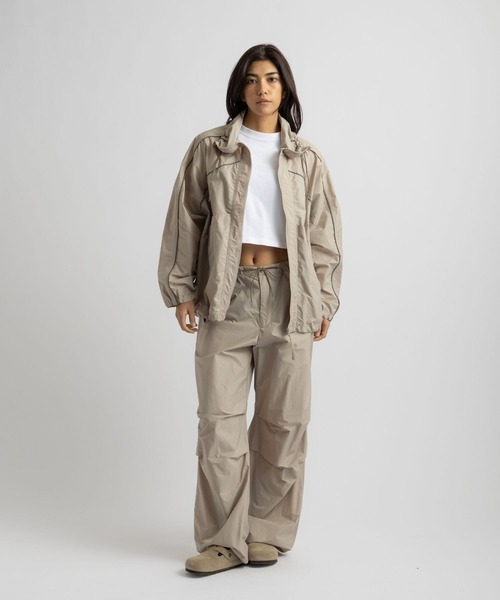 Saturdays NYC(サタデーズ ニューヨークシティ )の「Masa Cargo Pant(カーゴパンツ・レディース・ベージュ/ワイン/ブラック・M/S)」の12枚目の写真