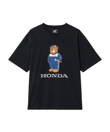 Mechanic Bear Short Sleeve Black