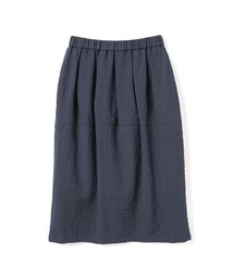 mizuiro ind カラミチェックタックコクーンスカート