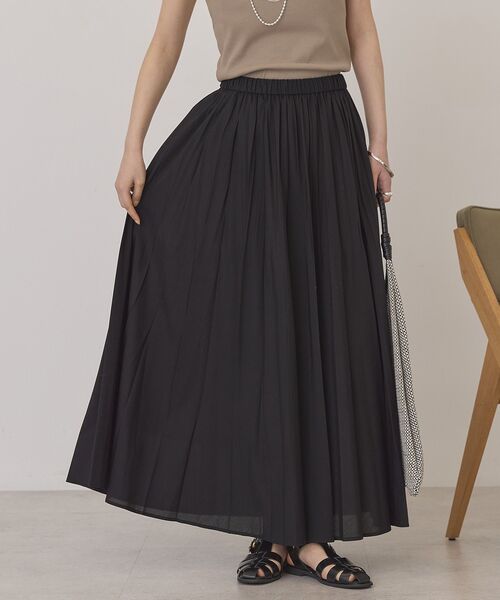 AMERICAN HOLIC(アメリカンホリック)の「【選べる丈】プリーツスカート(スカート・レディース・ベージュ/オフホワイト/ブラック/ライトピンク・M/L)」の15枚目の写真