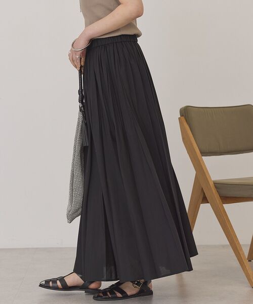 AMERICAN HOLIC(アメリカンホリック)の「【選べる丈】プリーツスカート(スカート・レディース・ベージュ/オフホワイト/ブラック/ライトピンク・M/L)」の16枚目の写真