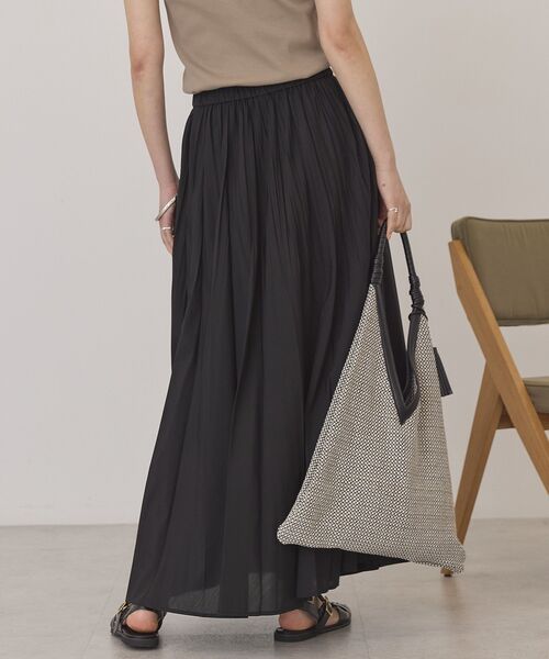 AMERICAN HOLIC(アメリカンホリック)の「【選べる丈】プリーツスカート(スカート・レディース・ベージュ/オフホワイト/ブラック/ライトピンク・M/L)」の17枚目の写真