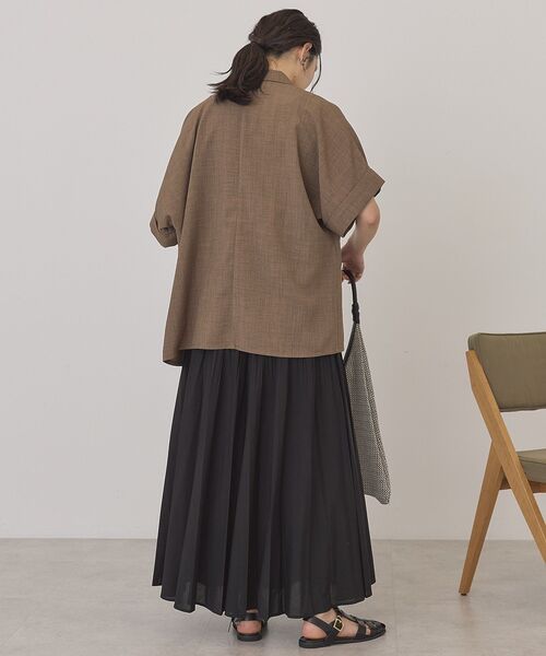 AMERICAN HOLIC(アメリカンホリック)の「【選べる丈】プリーツスカート(スカート・レディース・ベージュ/オフホワイト/ブラック/ライトピンク・M/L)」の22枚目の写真