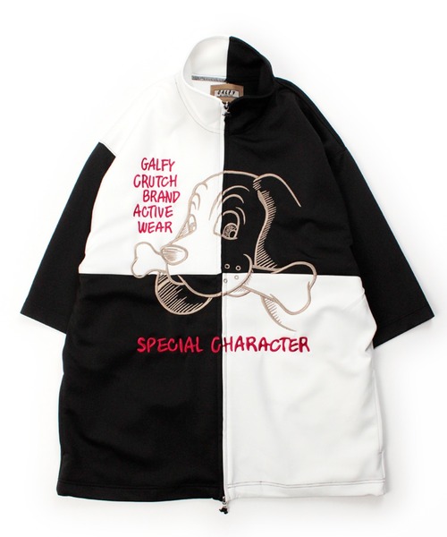 GALFY(ガルフィー)の「【GALFY/ガルフィー】舎弟SETUP(セットアップ・メンズ・オフホワイト/パープル・XL/L)」の3枚目の写真
