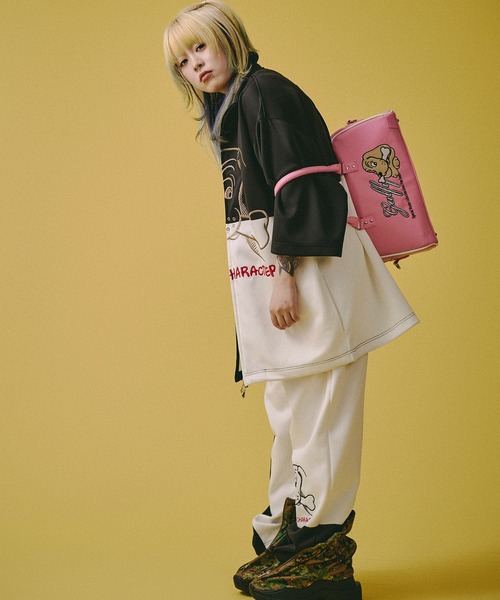 GALFY(ガルフィー)の「【GALFY/ガルフィー】舎弟SETUP(セットアップ・メンズ・オフホワイト/パープル・XL/L)」の16枚目の写真