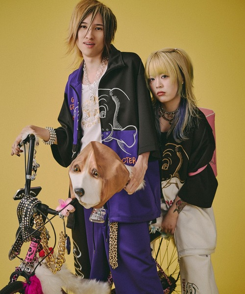 GALFY(ガルフィー)の「【GALFY/ガルフィー】舎弟SETUP(セットアップ・メンズ・オフホワイト/パープル・XL/L)」の18枚目の写真