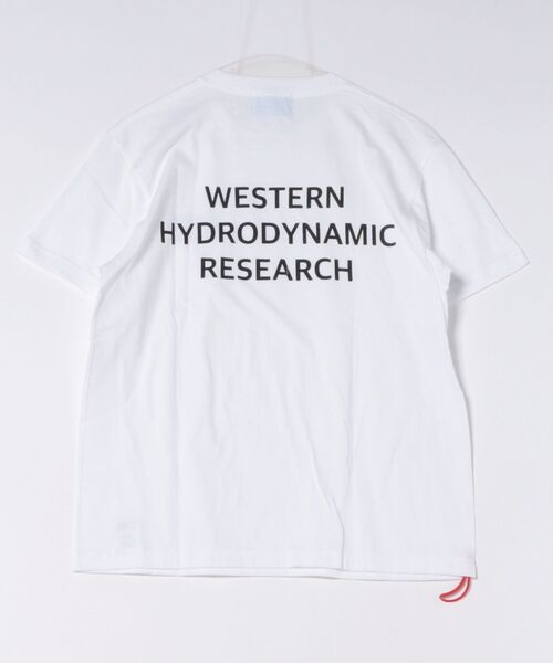 WESTERN HYDRODYNAMIC RESEARCH(ウェスタンハイドロダイナミックリサーチ)の「【Western Hydrodynamic Research/ウェスタン ハイドロダイナミック リサーチ】WORKER JTEE バックプリント ブランドロゴ(Tシャツ/カットソー・メンズ・ネイビー/グリーン/ホワイト/ブラック・LARGE/MEDIUM)」の8枚目の写真