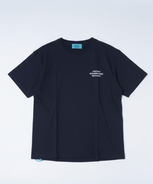 WESTERN HYDRODYNAMIC RESEARCH(ウェスタンハイドロダイナミックリサーチ)の「【Western Hydrodynamic Research/ウェスタン ハイドロダイナミック リサーチ】WORKER JTEE バックプリント ブランドロゴ(Tシャツ/カットソー・メンズ・ネイビー/グリーン/ホワイト/ブラック・LARGE/MEDIUM)」の4枚目の写真