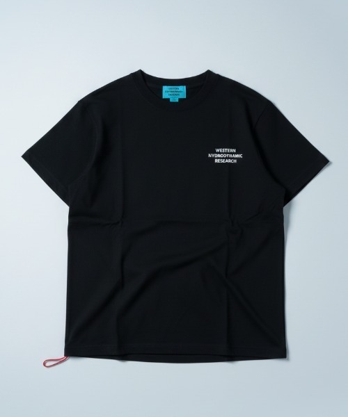 WESTERN HYDRODYNAMIC RESEARCH(ウェスタンハイドロダイナミックリサーチ)の「【Western Hydrodynamic Research/ウェスタン ハイドロダイナミック リサーチ】WORKER JTEE バックプリント ブランドロゴ(Tシャツ/カットソー・メンズ・ネイビー/グリーン/ホワイト/ブラック・LARGE/MEDIUM)」の2枚目の写真