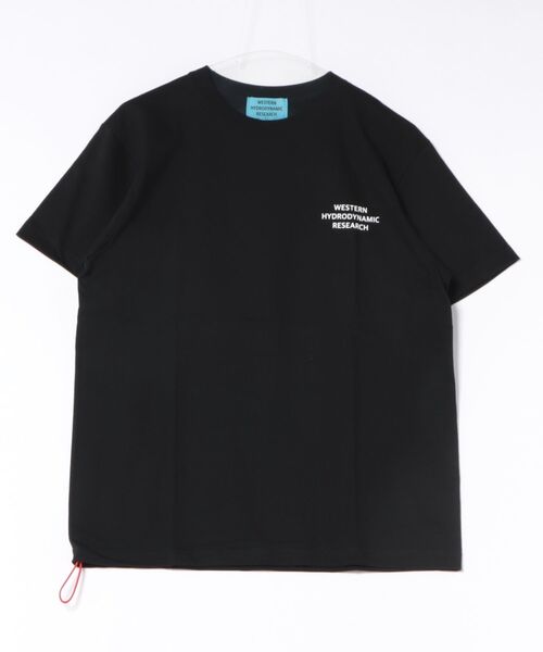 WESTERN HYDRODYNAMIC RESEARCH(ウェスタンハイドロダイナミックリサーチ)の「【Western Hydrodynamic Research/ウェスタン ハイドロダイナミック リサーチ】WORKER JTEE バックプリント ブランドロゴ(Tシャツ/カットソー・メンズ・ネイビー/グリーン/ホワイト/ブラック・LARGE/MEDIUM)」の5枚目の写真