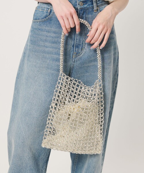 The Bagmati(ザバグマティ)の「<The Bagmati>グラスビーズ バッグ(ショルダーバッグ・レディース・ゴールド/ロイヤルブルー・FREE)」の7枚目の写真