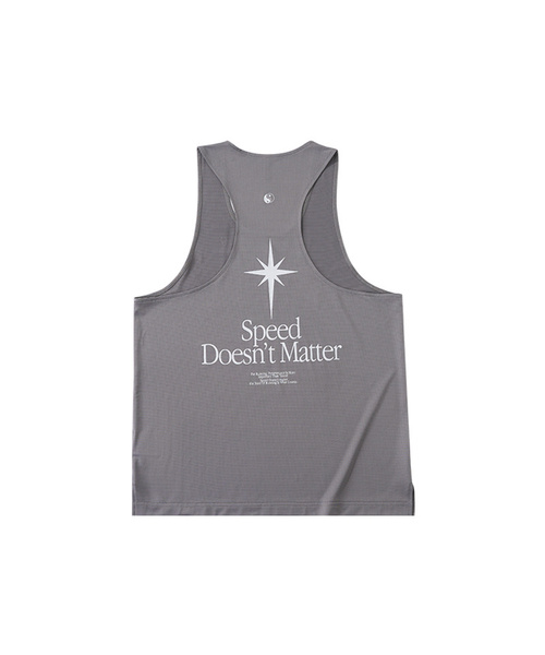 BUTTON SEOUL(ボタンソウル)の「スピードライトウェイトテックスリーブレス (3カラー)(Tシャツ/カットソー・メンズ・ホワイト/ダークグレー/ブラック・SMALL/MEDIUM/LARGE/X-LARGE)」の3枚目の写真