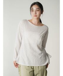 Back conscious border Tee