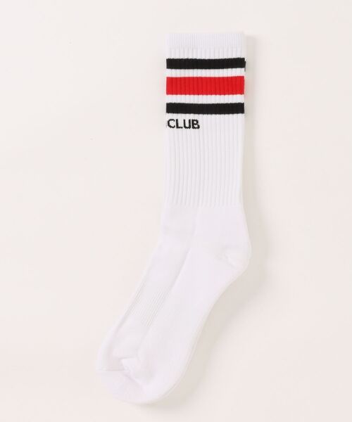 PRO CLUB (プロクラブ)の「プロクラブ ライン ソックス(ソックス/靴下・メンズ・ブラック/ホワイト系その他3/ホワイト系その他/ホワイト系その他2/ホワイト系その他4・MEDIUM/LARGE)」の2枚目の写真