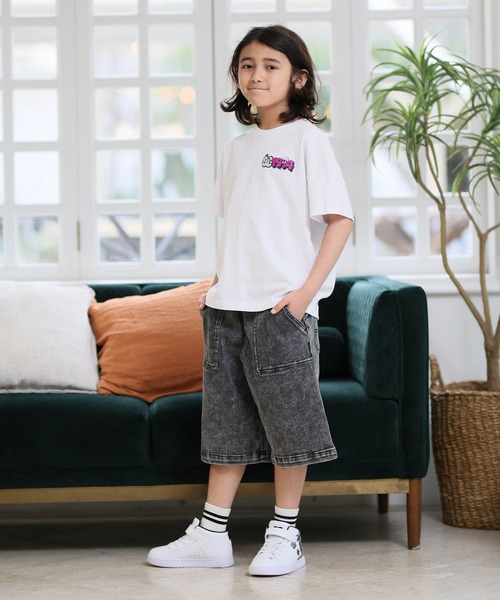 DC(ディーシー)の「DC/ディーシー 半袖 Tシャツ キッズ 26 KD SK CREW YST262508(Tシャツ/カットソー・キッズ・ホワイト/マルチ/ブラック・110cm/120cm/130cm/140cm/150cm/160cm/100cm)」の7枚目の写真