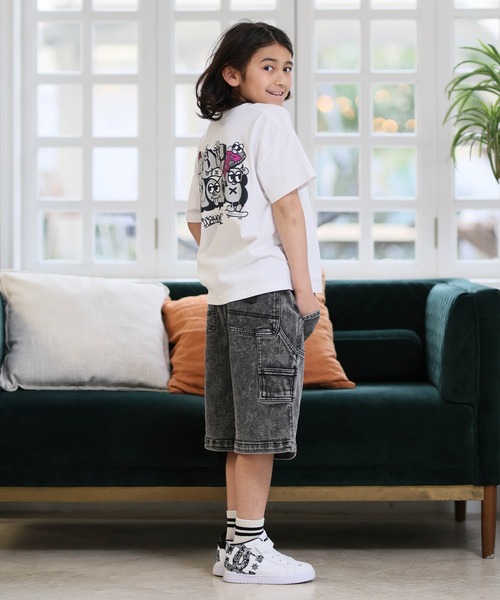 DC(ディーシー)の「DC/ディーシー 半袖 Tシャツ キッズ 26 KD SK CREW YST262508(Tシャツ/カットソー・キッズ・ホワイト/マルチ/ブラック・110cm/120cm/130cm/140cm/150cm/160cm/100cm)」の9枚目の写真