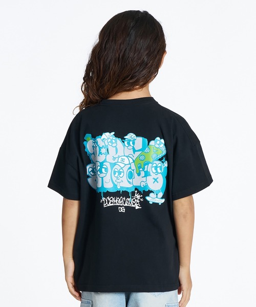 DC(ディーシー)の「DC/ディーシー 半袖 Tシャツ キッズ 26 KD SK CREW YST262508(Tシャツ/カットソー・キッズ・ホワイト/マルチ/ブラック・110cm/120cm/130cm/140cm/150cm/160cm/100cm)」の12枚目の写真
