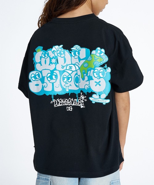 DC(ディーシー)の「DC/ディーシー 半袖 Tシャツ キッズ 26 KD SK CREW YST262508(Tシャツ/カットソー・キッズ・ホワイト/マルチ/ブラック・110cm/120cm/130cm/140cm/150cm/160cm/100cm)」の13枚目の写真