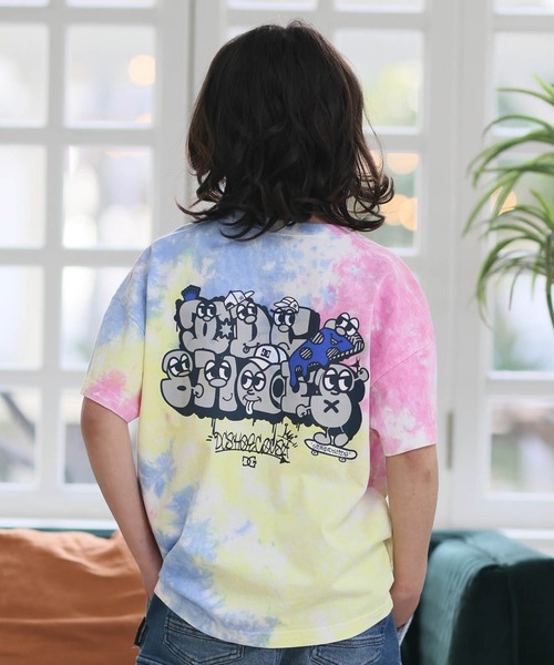DC(ディーシー)の「DC/ディーシー 半袖 Tシャツ キッズ 26 KD SK CREW YST262508(Tシャツ/カットソー・キッズ・ホワイト/マルチ/ブラック・110cm/120cm/130cm/140cm/150cm/160cm/100cm)」の18枚目の写真