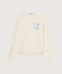 LA POMME petit Embroidery Logo Sweat