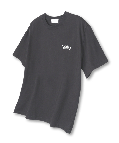 TI.GLAKE（ティーグレイク）の「サンダーリーフ オーバーサイズ 半袖Tシャツ ダークグレー（Tシャツ/カットソー・メンズ・その他・LARGE/X-LARGE/XX-LARGE）」の2枚目の写真