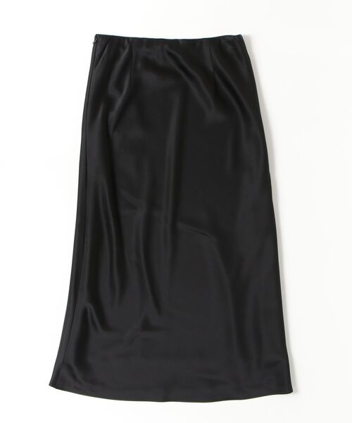 ESTNATION(エストネーション)の「UNUS / Satin Skirt(スカート・レディース・ブラック/ピンク・38/36)」の6枚目の写真