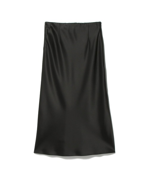 ESTNATION(エストネーション)の「UNUS / Satin Skirt(スカート・レディース・ブラック/ピンク・38/36)」の3枚目の写真