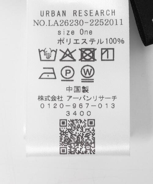 URBAN RESEARCH Sonny Label（アーバンリサーチサニーレーベル）の「ドットサンカクスカーフ（バンダナ/スカーフ・レディース・ネイビー/バーガンディー・ONE）」の11枚目の写真