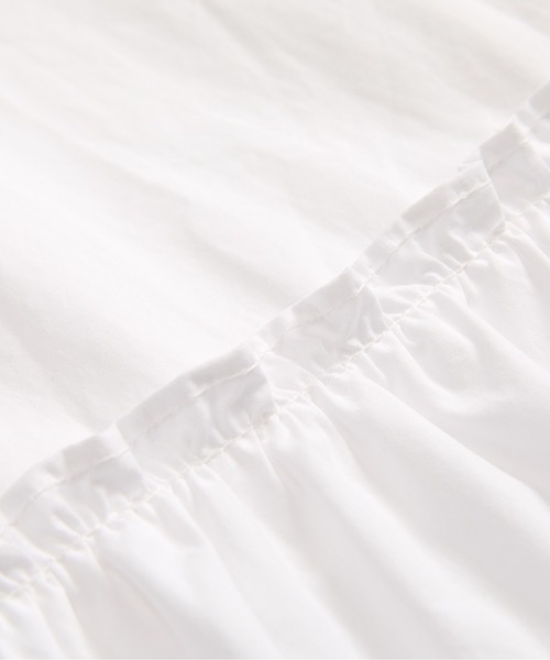 LA POMME petit(ラポミ・プチ)の「Layered Wrap Lace Skirt(スカート・レディース・ホワイト・FREE)」の4枚目の写真