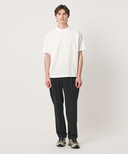 UNITED ARROWS（ユナイテッドアローズ）の「タック ジャージ Tシャツ（Tシャツ/カットソー・メンズ・ブラック/コバルトブルー/ホワイト・M/L/S/XL）」の7枚目の写真