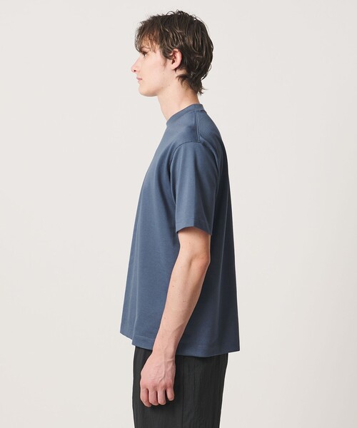 UNITED ARROWS（ユナイテッドアローズ）の「タック ジャージ Tシャツ（Tシャツ/カットソー・メンズ・ブラック/コバルトブルー/ホワイト・M/L/S/XL）」の12枚目の写真
