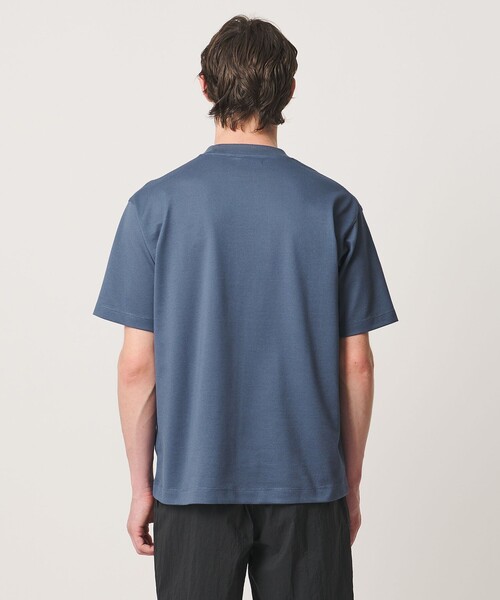 UNITED ARROWS（ユナイテッドアローズ）の「タック ジャージ Tシャツ（Tシャツ/カットソー・メンズ・ブラック/コバルトブルー/ホワイト・M/L/S/XL）」の13枚目の写真