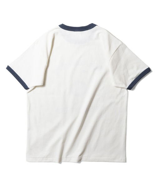 HOUSTON(ヒューストン)の「HOUSTON リンガーTシャツ(U.S.ARMY)(Tシャツ/カットソー・メンズ・ホワイト系その他2/グレー系その他/ホワイト系その他・XX-LARGE/X-LARGE/LARGE/MEDIUM)」の4枚目の写真