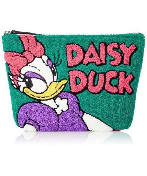 Lafayette(ラファイエット)の「ディズニー デイジーダック サガラポーチ - 【SAGARA POUCH DISNEY DAISY DUCK TURQUOISE DDN-PCH24】(ポーチ・レディース・ターコイズブルー・ONE SIZE)」の1枚目の写真