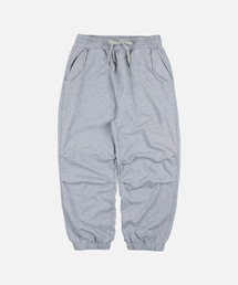 SOFT TWO TUCK SWEAT PANTS _ GRAY