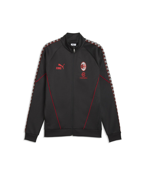 PUMA(プーマ)の「PUMA プーマ メンズ ACミラン キング アンセム ジャケット(ジャージ・メンズ・ダークグレー・SMALL/X-LARGE/MEDIUM/LARGE)」の4枚目の写真