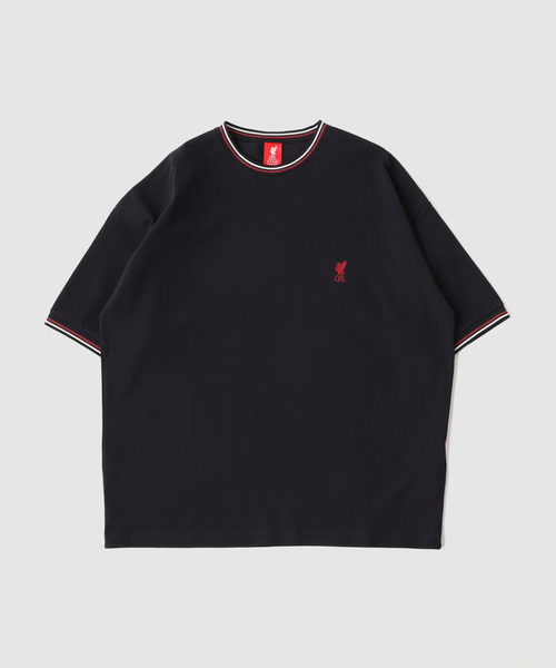 417 EDIFICE(フォーワンセブンエディフィス)の「【Liverpool FC / リバプール FC】LINE TEE(Tシャツ/カットソー・メンズ・ブルー/グリーン/ホワイト/ブラック・MEDIUM/X-LARGE/LARGE)」の3枚目の写真