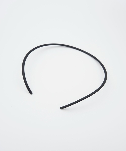 SOEMIN(ソミン)の「Simple choker/マットブラックチョーカー(チョーカー・レディース・ブラック・FREE)」の2枚目の写真