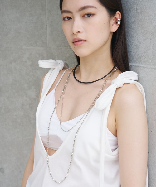 SOEMIN(ソミン)の「Simple choker/マットブラックチョーカー(チョーカー・レディース・ブラック・FREE)」の12枚目の写真