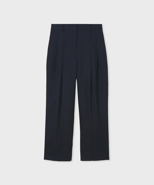 Paul Smith(ポールスミス)の「ウィメンズ トラベル タックパンツ / 165000 381TL(スラックス・レディース・ネイビー・40)」の1枚目の写真