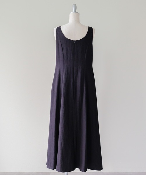 DOLLUPOOPS（ドールアップウップス）の「Panel-Line Flare Long Dress(パネルラインフレアロングワンピース)（ワンピース・レディース・オフホワイト/ブラック・MEDIUM）」の22枚目の写真